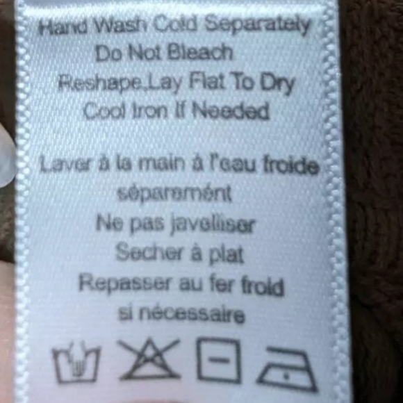 Marla Wynne Women's Dolman Sleeve Scoop-Neck Poncho Sweater sz 2X Dusty Pink - Picture 5 of 5